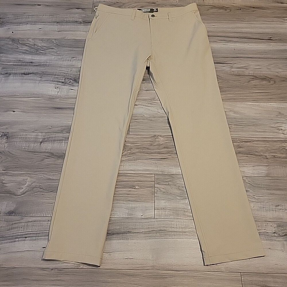 Mountain Khakis Waterrock Pants Mens 38X34 Beige Modern Fit Tapered Leg NWT‎ $96